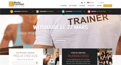Desktop Screenshot of bc-training.be